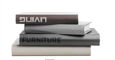 [Book] Libros decorativos, gris. A27xL22xF4cm.