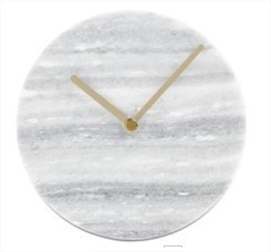 [Living] reloj de pared Living, blanco. Ø15cm.