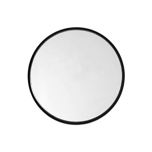 [Ring] espejo Ring, negro. F3xØ35cm.