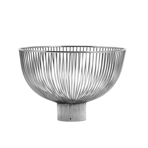 [Line] bol Line, plateado. A20xØ30cm.