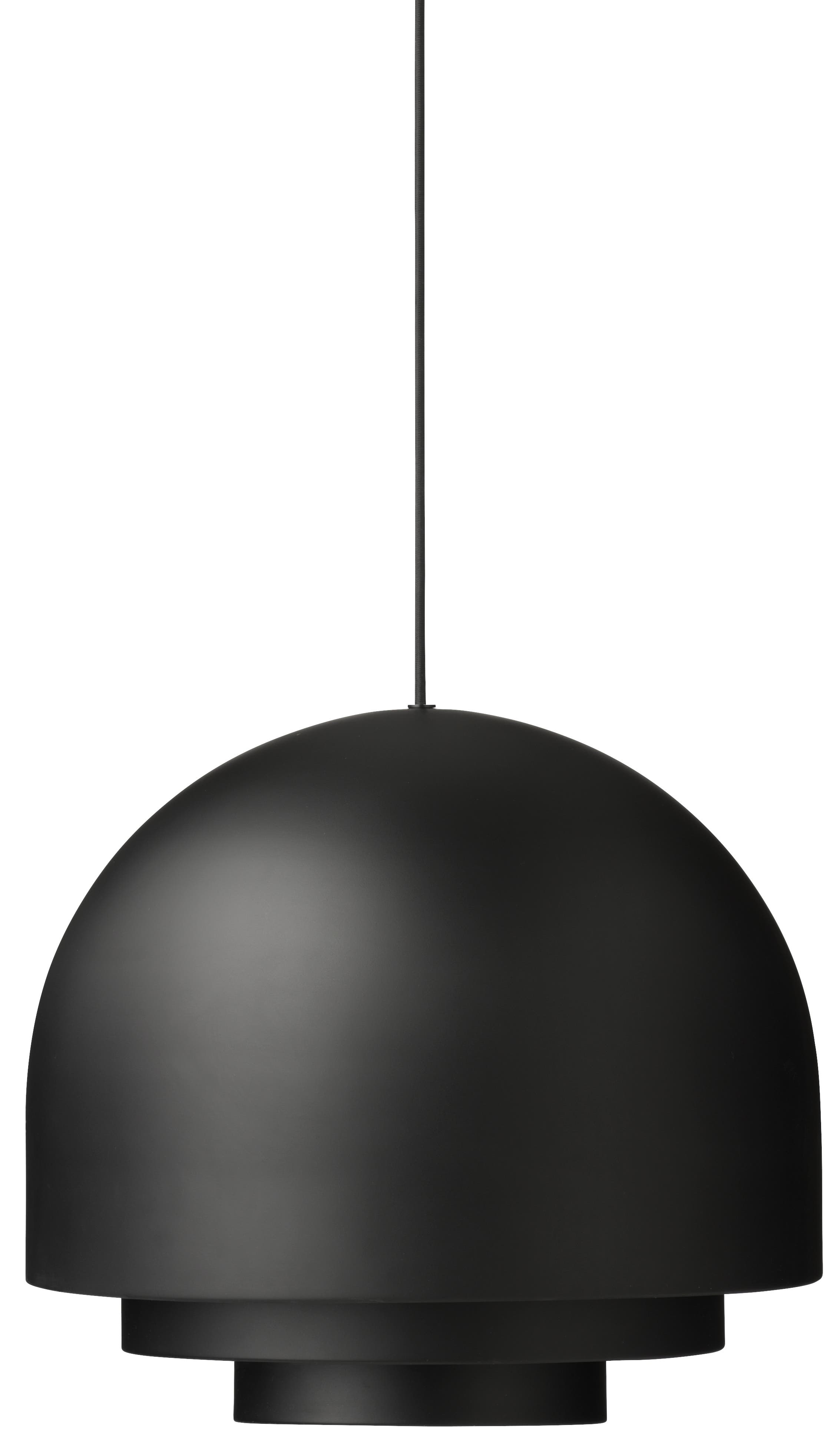 [Paddle] Lámpara de techo Paddle, negro mate. A34xØ45cm