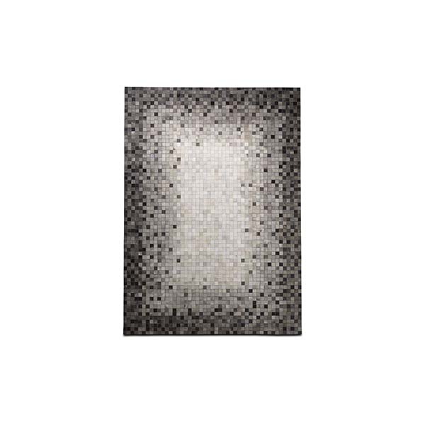 [Random] Alfombra Random, piel de vaca gris. L170xL240c