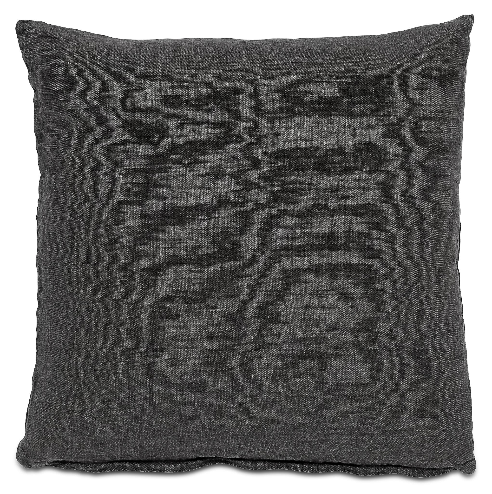 [Linen] Cojin Linen, gris. L45xL45cm.