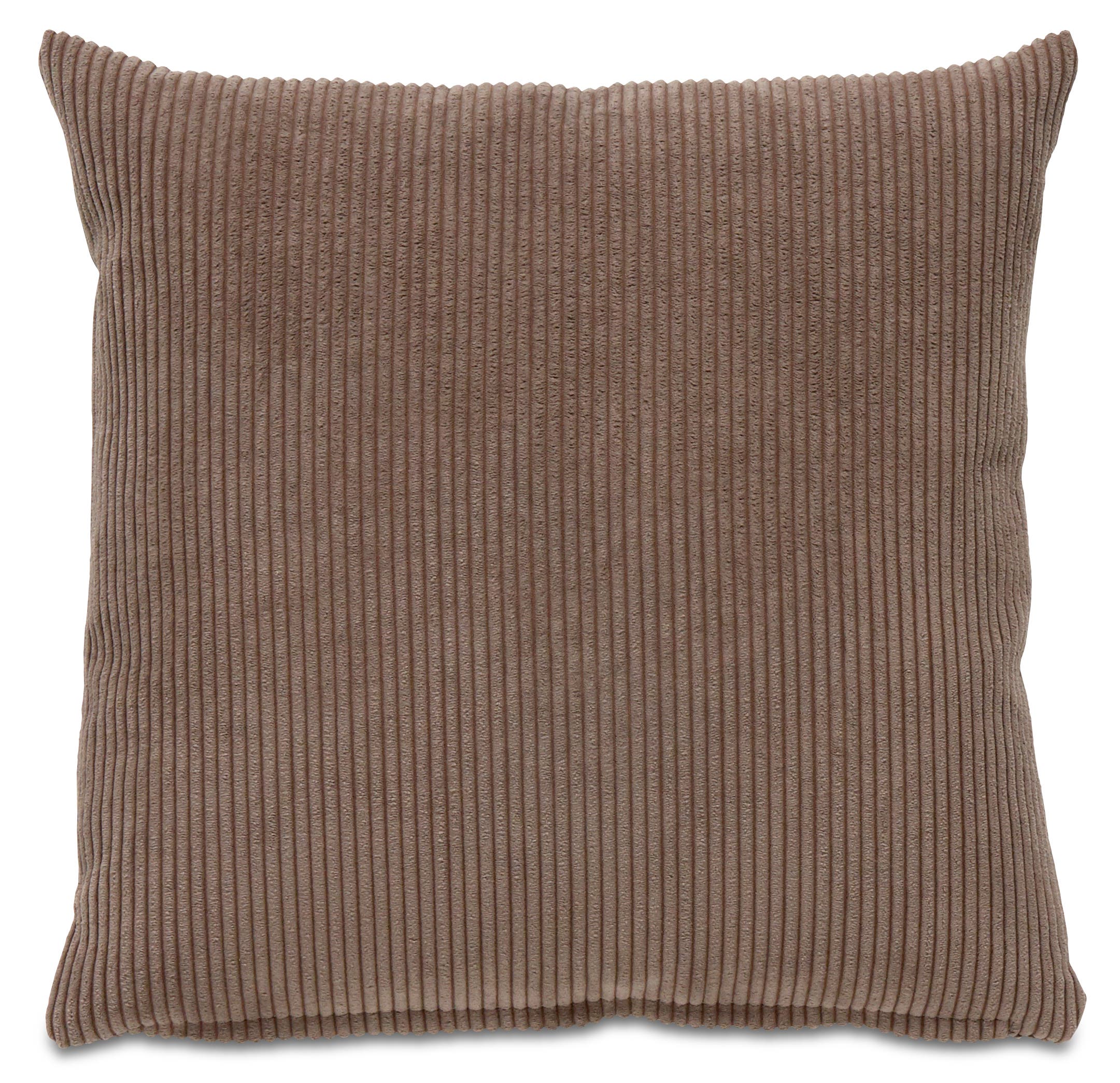 [Cord] Cojín Cord, tierra. L43xL43cm.