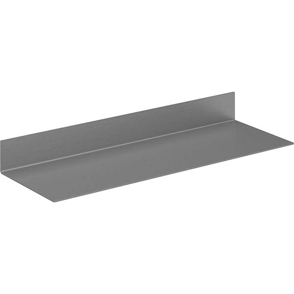 [Como - 7030] Estante Como, acero pulido gris titanio.