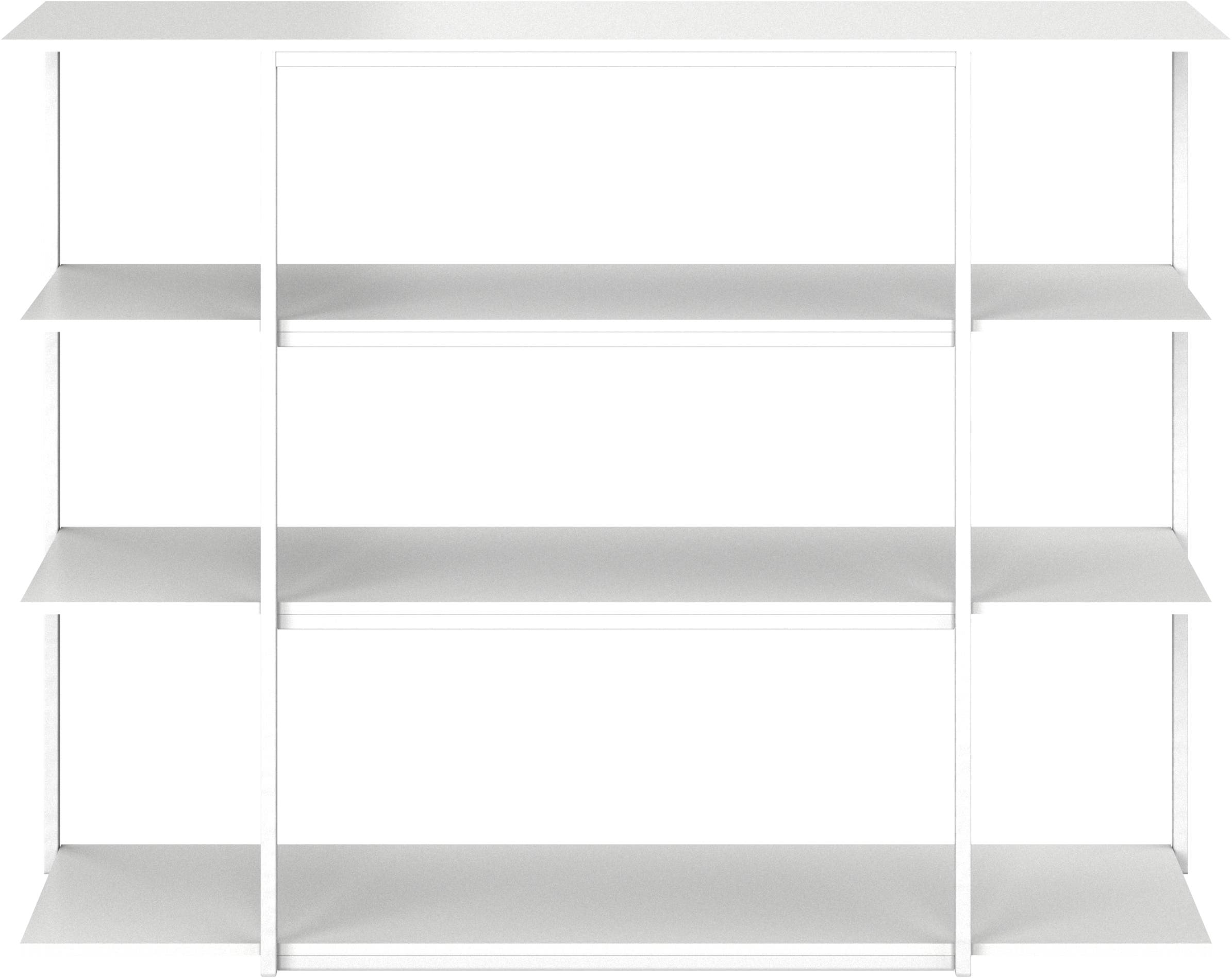 [Bordeaux - 6300] Consola Bordeaux, laca blanca mate/es