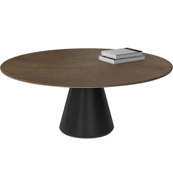 [Madrid - AD19] , cerámica oxido/estructura lacada negr