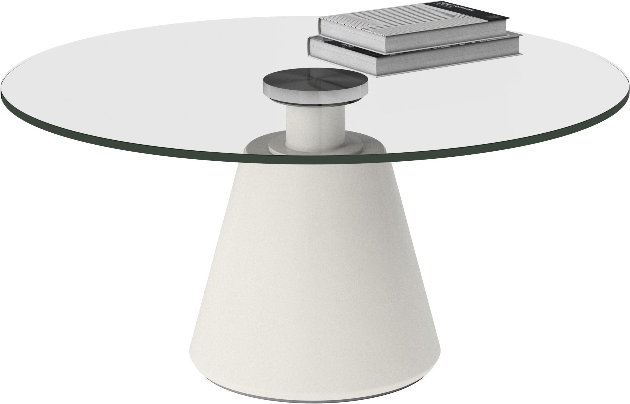 [Madrid - AD20] Mesa de centro Madrid, cristal/estructu