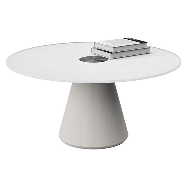 [Madrid - AD20] Mesa de centro Madrid, cristal blanco s