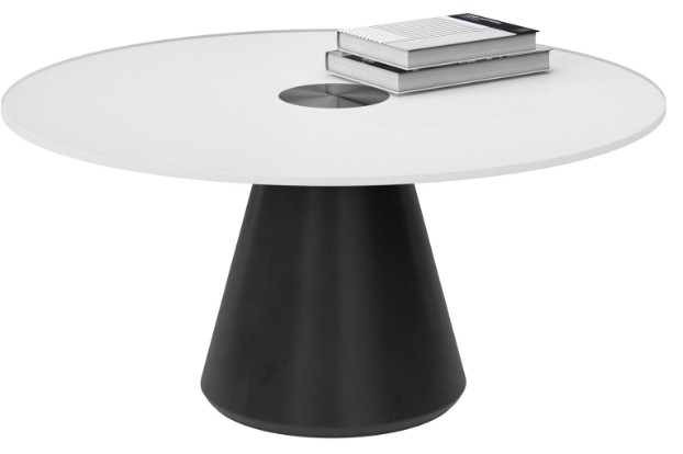 [Madrid - AD20] Mesa de centro Madrid, cristal blanco s