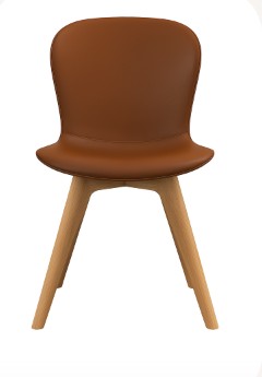 [Adelaide - D063] Silla Adelaide, Cuero de grano Nordic