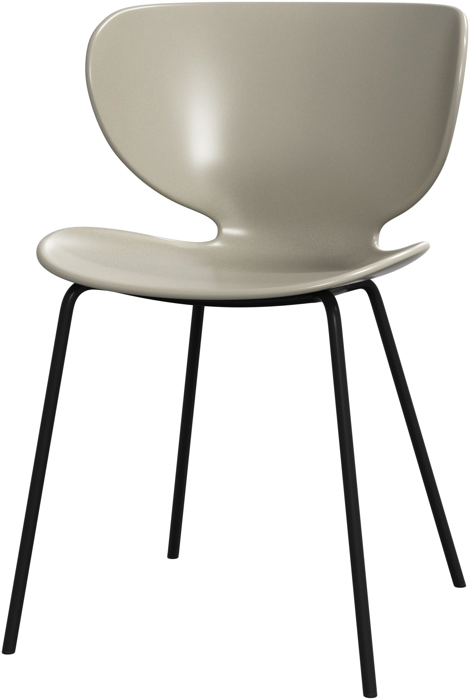 [Hamilton - D194] Silla Hamilton, gris ceniza mate/estr