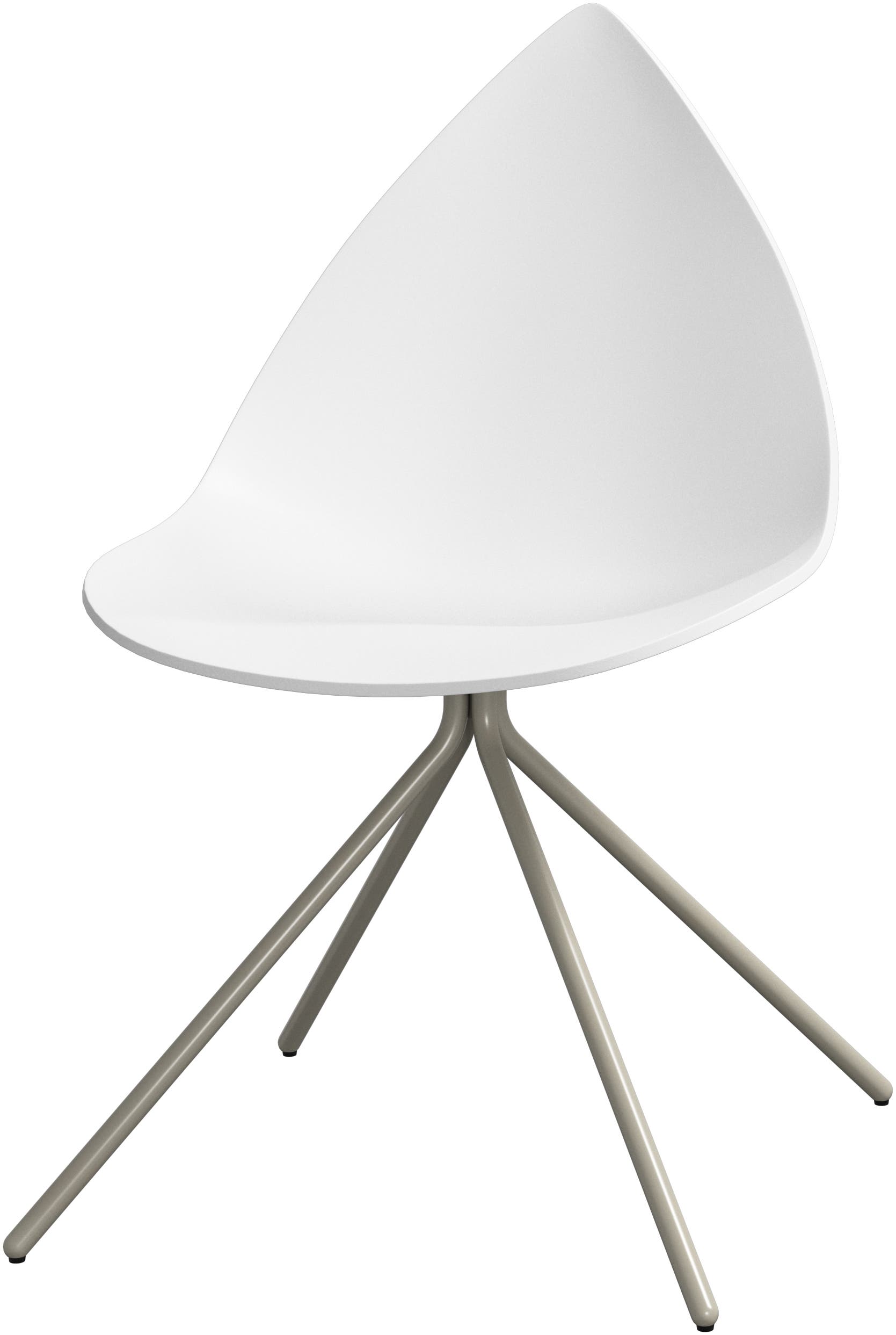 [Ottawa - D033] Silla Ottawa, blanco/estructura lacada