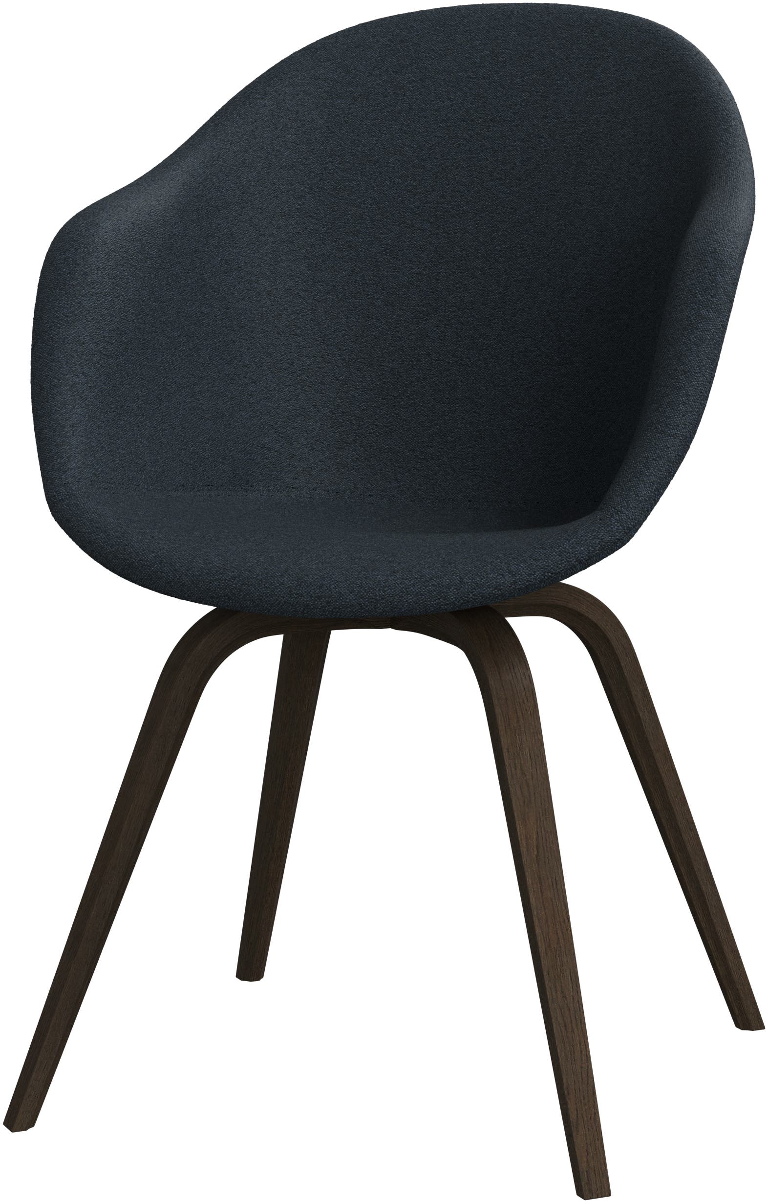 [Hauge - D179] Silla Hauge, tela Bristol azul 3065/chap