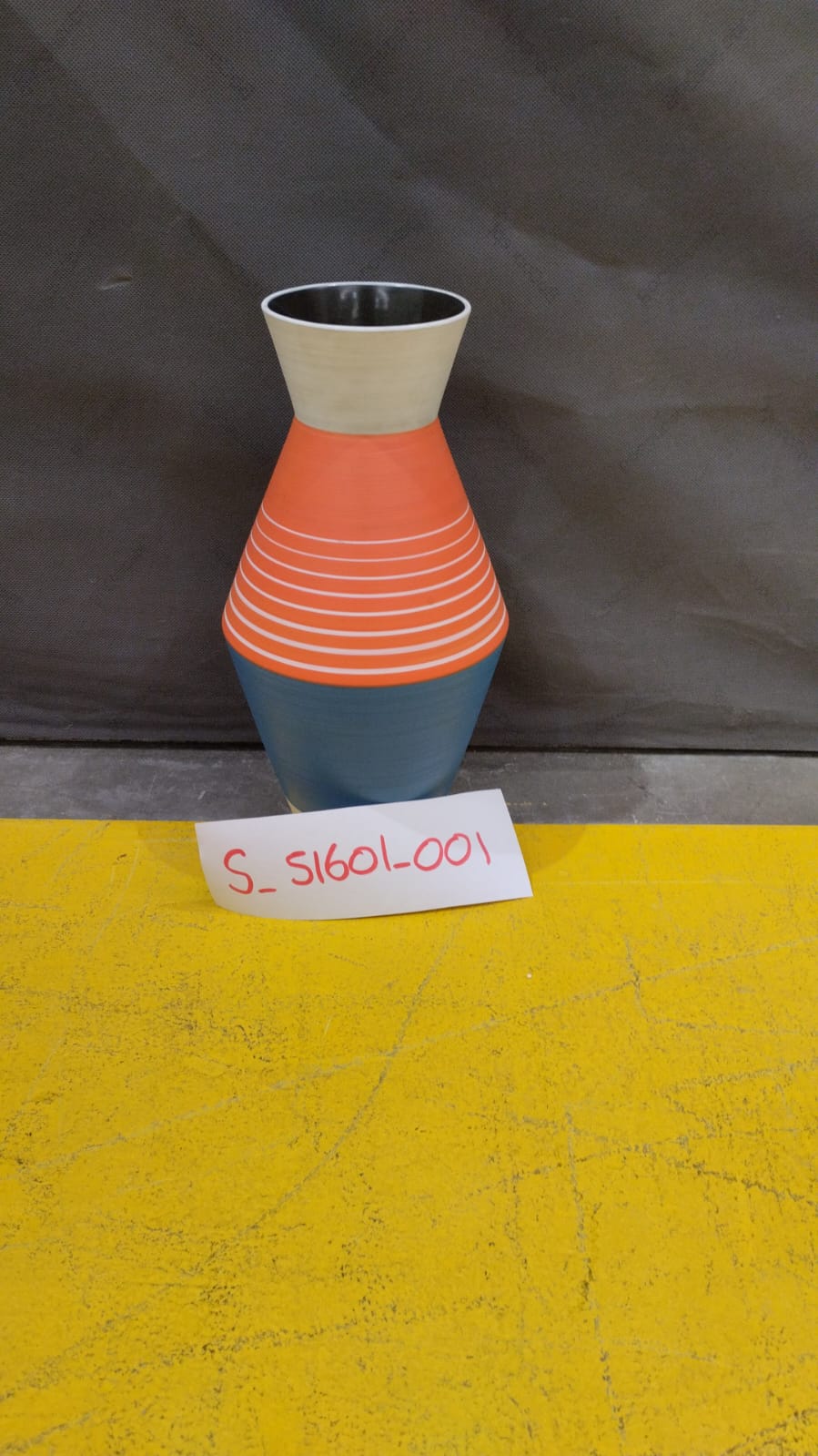 [S_51601_001] Vasija Happy Day azul 37cm