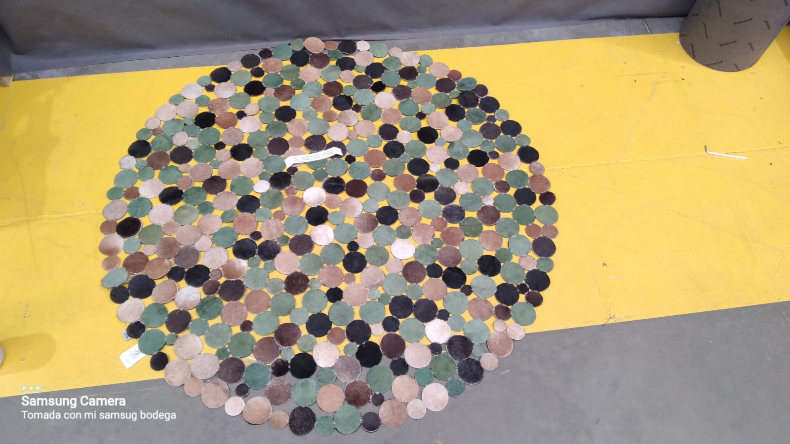 [S_52232_002] Alfombra Circle Forest Ø150cm