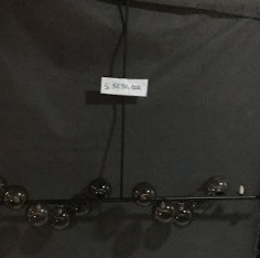 [S_52511_002] Lámpara Scala Balls negro 150cm