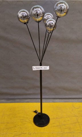 [S_53204_001] Lámpara pie Talea negro