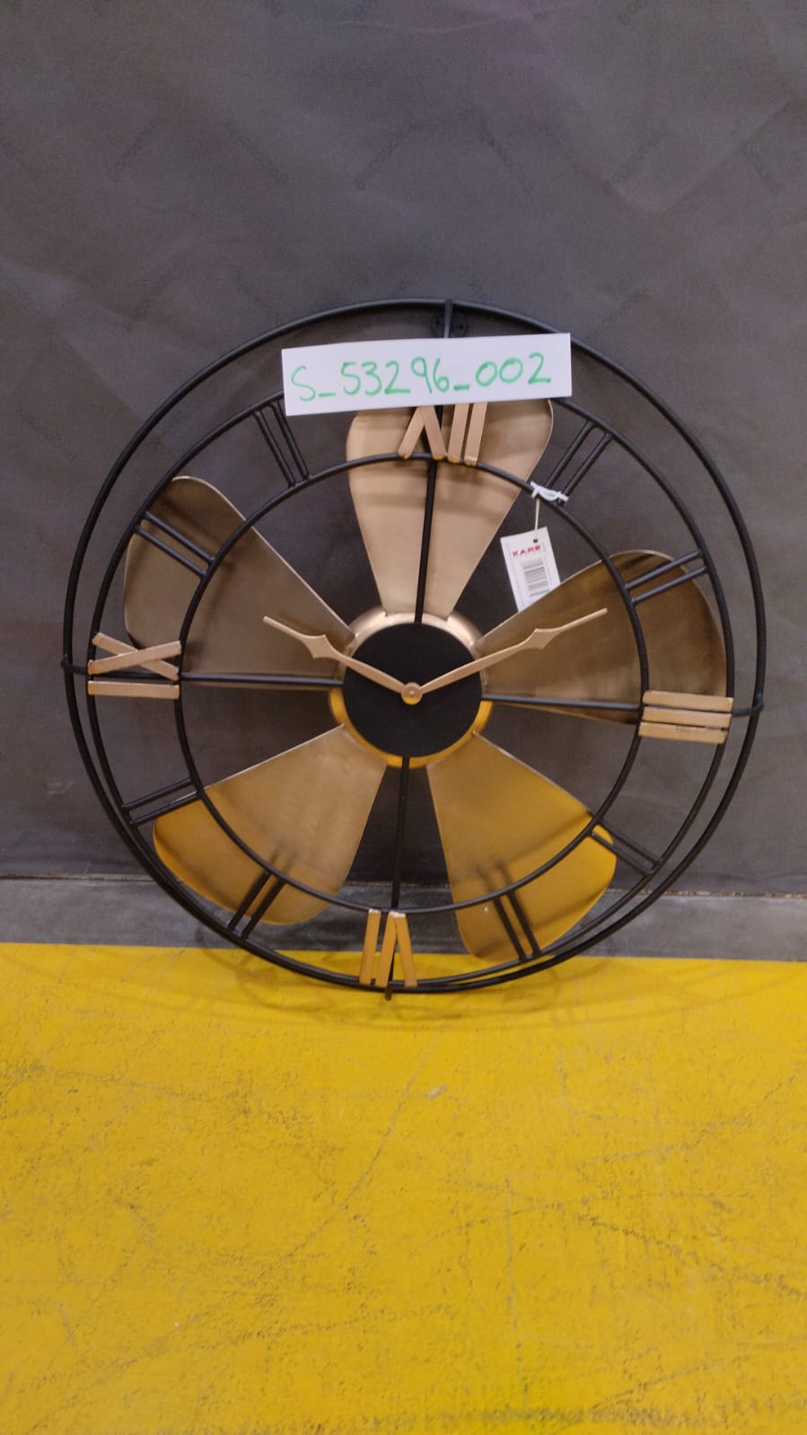 [S_53296_002] Reloj pared Propeller Ø62cm