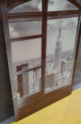 [S_53582_001] Cuadro cristal Manhattan View 100x150cm