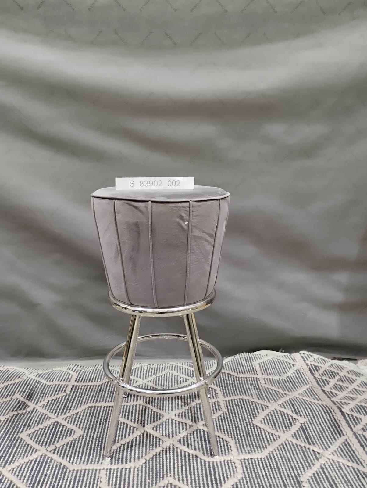 [S_83902_002] Taburete bar After Work cromo