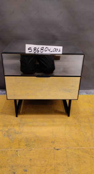 [S_86804_001] Cómoda Klein Soran negro 49x50cm