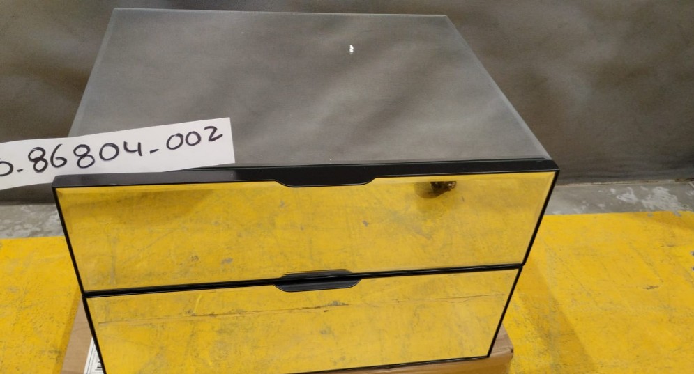 [S_86804_002] Cómoda Klein Soran negro 49x50cm